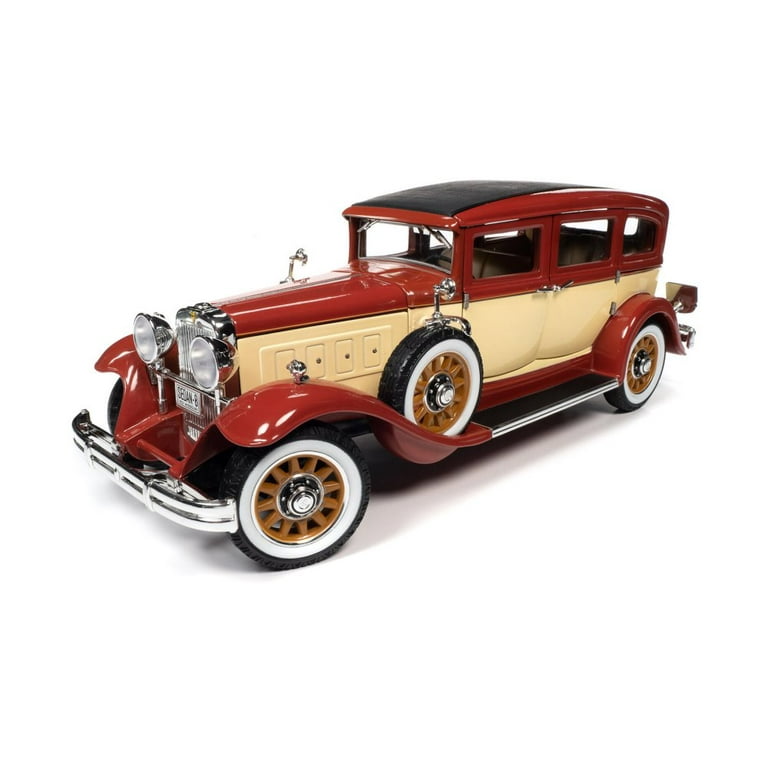 1931 Peerless Master 8 Sedan, Burgundy and Cream - Auto