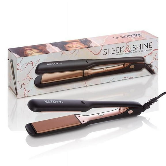 Cortex Beauty CB-SLKSHN1.75-BBYP Sleek & Shine | Professional 1.75 Wide Plate Flat Iron