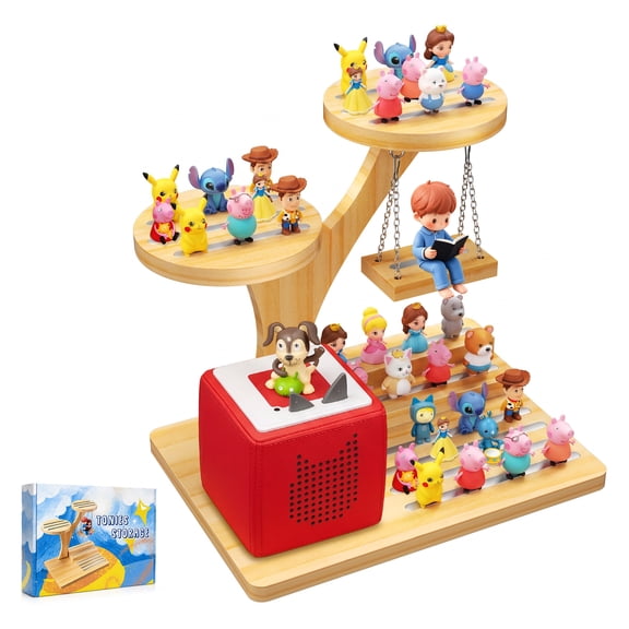 For Tonies Storage, Compatible with TonieBox 1/2 Tonies Shelf (Swing)