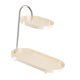 thumbnail image 2 of Organizador de baño de 2 niveles, soporte para cosméticos, estante de almacenamiento de maquillaje hecho a mano para Blanco, 2 of 9