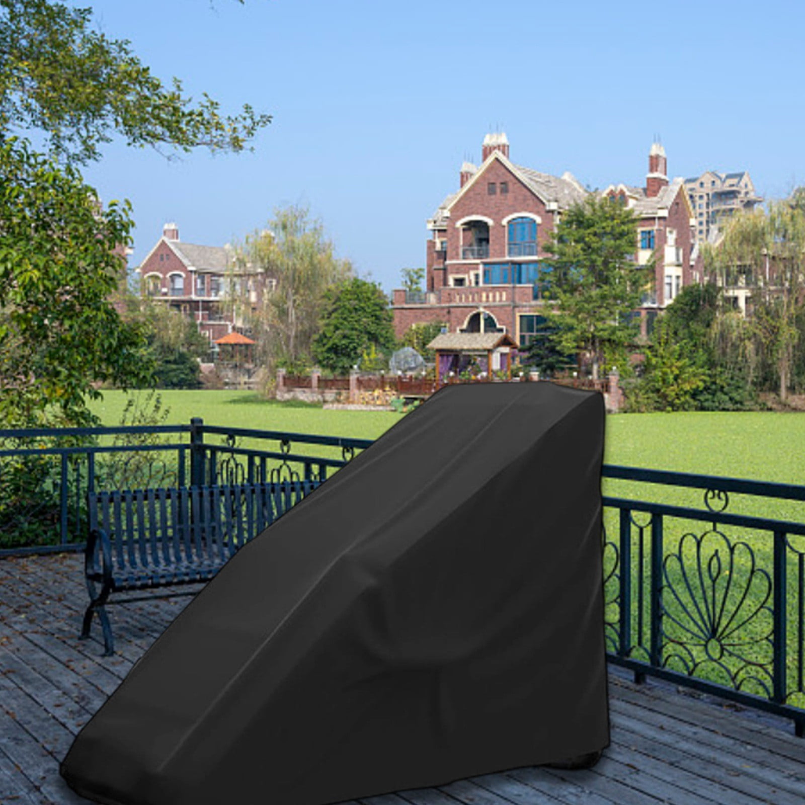 Outdoor Furniture Covers Waterproof 1PC, All Weather General Purpose Patio Sofa Table Chair Covers, Outside Yard Courtyard Furniture Protection Cover, Easy to Install Duty Cover