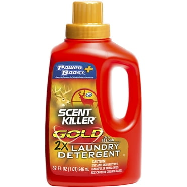 Wildlife Research Center, Scent Killer Gold, 32 fl oz Laundry Detergent Hunting Scent Elimination