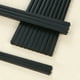thumbnail image 4 of 20 pares de palillos de fibra de vidrio - Palillos reutilizables aptos para lavavajillas, 24 cm - Negro, 4 of 5