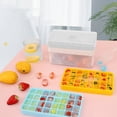 thumbnail image 2 of Ice Cube Box - Large Capacity, Quick-Freezing, PP Material - for Household Ice Storage & Flavored Ice Cubes, 2 of 6