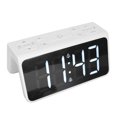 thumbnail image 3 of Reloj de escritorio, Altavoz Bluetooth, despertador Dual, ruido blanco, transmisión de voz, despertador, altavoz con luz para dormitorio, 3 of 14