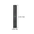 thumbnail image 2 of LITINKIMI 8Pcs Aquarium Monitor Temperature Strips Black Sticker Easy Installation Adhesive, 2 of 8