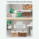 thumbnail image 4 of Botellas De Condimentos Estante De Almacenamiento Montado En La Pared Organizador De Cocina Para Almacenar Latas De Condimentos Noticed HA046404-02, 4 of 5