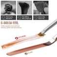 thumbnail image 4 of Dual-End Nail Clean Up & Art Painting Brushes -  Flat/Oval/Angled Tips for Polish Mistake Cleanup, 3Pcs Set Cuticle Grooming & Acrylic/Polygel Nail Art DIY Tools, 4 of 8