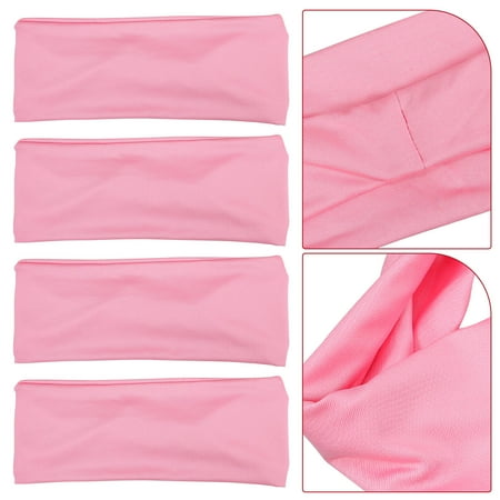 GOOHOCHY Worgeous 4pcs Decorative Anti Slip Headbands for Sports Yoga Fitness Portable Hair Bands GOOHOCHY Worgeous 4pcs Decorative Anti Slip Headbands for Sports Yoga Fitness Portable Hair Bands