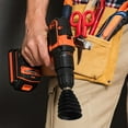 thumbnail image 3 of 4pcs Hammer Drills Cover Dust Cover Collector Drill Ash Collector with Rubber Rings, 3 of 8