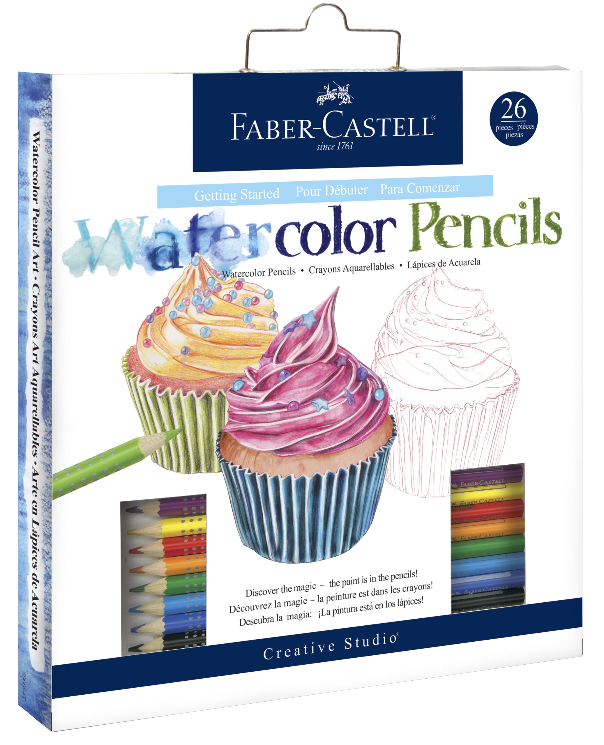 FaberCastell, Watercolor Pencils Set, Getting Started Watercolor, 26