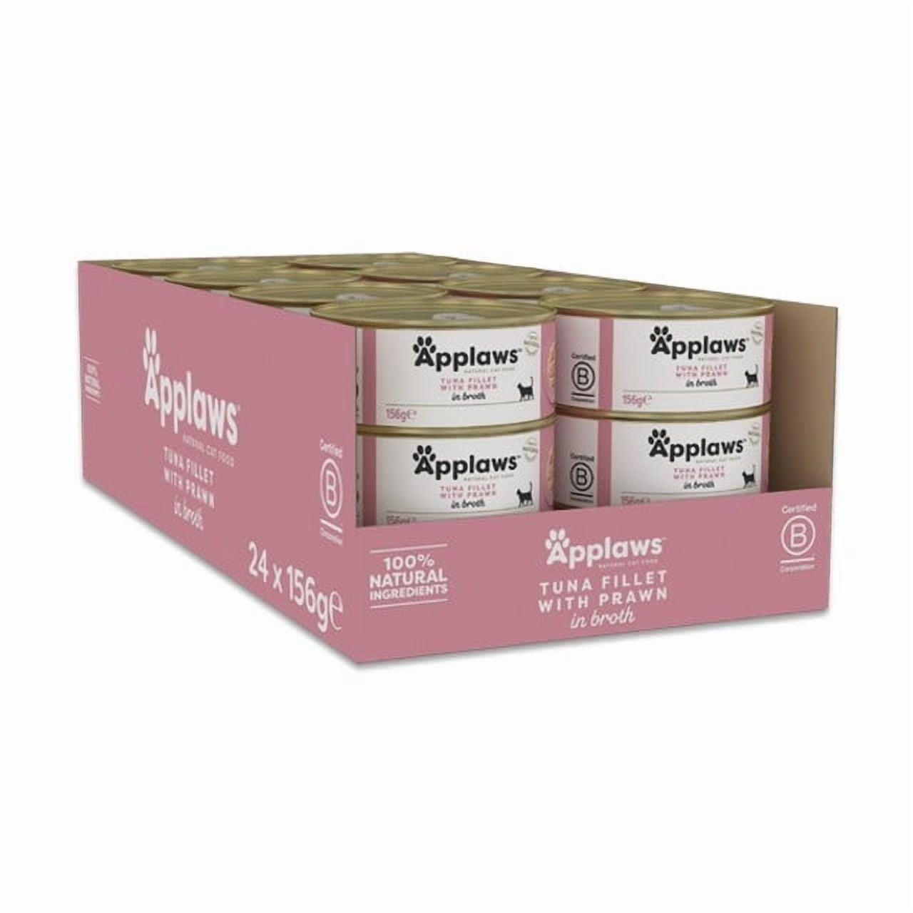 Applaws Cat Food Tuna and Prawn 156g Case of 24