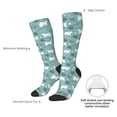 thumbnail image 4 of Logiee whiter Snow bear Print Print Gift Stocking Stuffers,Adult Stockings,Novelty Socks,Funny Socks Birthday Running Walking Sleeping, 4 of 6