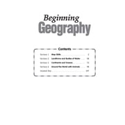 Evan-Moor Beginning Geography, Kindergarten - Grade 2 Teacher Resource
