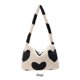 thumbnail image 2 of Minnieouse Bolso esponjoso de felpa de primera calidad para mujer, bolsos informales elegantes y a la moda, bolsos de hombro Bolsas de mensajero y de hombro Beige, 2 of 6