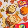 RITZ Bits Cheese Sandwich Crackers, Lunch Snacks, 10 Snack Packs School Snacks, With Olive Green Bowl By ValueNest
