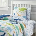 thumbnail image 6 of Kids Dinosaurs Bed in a Bag 5 Piece Comforter, Sham & Sheet Set Twin, 6 of 6