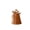 A001- Style A, variant on Handwoven Rattan Bell Ornament with Jute Bow, Vintage Christmas Decor for Rustic Home and Mantel Display, Cozy Holiday Ornament for Tree and Gift, 1 Piece