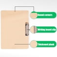 thumbnail image 3 of Presse-papiers (Ensemble de 2) ECO Friendly Presse-Papiers Carton, Clip Standard, 3 of 5