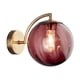 thumbnail image 1 of Lámpara de pared de noche para dormitorio posmoderna, estilo americano, diseño nórdico simple, para pasillo de hotel, escalera, lámpara de pared pequeña con bola de cristal, 1 of 5