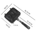 thumbnail image 4 of Taiyaki Fish Shape Cake Maker Waffle Pan Mold Cast with 2 Sided Home Cooking Bakeware Tool, 4 of 8