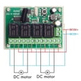 thumbnail image 2 of Interruptor de control remoto DC12V 24V 4CH 433M Control de recepción, 2 of 6