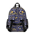 thumbnail image 3 of Excavator Construction Vehicle School Backpack Adjustable Shoulder Straps Chest Strap Spacious Durable Bookbag, 3 of 4