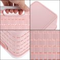 thumbnail image 3 of 8 Pack Panier de Rangement en Plastique 9.2 x 6.8 x 4.7 Pouces Acrux7 Panier de Réfrigérateur de Cuisine Portable en Plastique Tressé Boîte de Rangement de Bureau pour Cuisine Salle de Bain et Armoire (Rose), 3 of 5