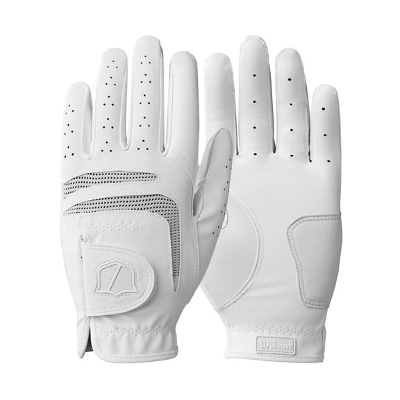 Wilson Golf Women's Grip Plus Golf Glove - Fits on Ladies Left-Hand Medium - Fits on Left-hand