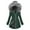 Green, variant on 2025 Women's Heavy Winter Parka - Sherpa Lined Thickened Heavy Coat, Mid Length Windproof Jacket with Faux Fur Hood
