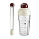 thumbnail image 3 of Juego de coctelera y mortero, botella mezcladora de bebidas a prueba de fugas de 600 ml, accesorios de bar para principiantes, frutas, té, cafetería Rojo, 3 of 8