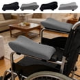 thumbnail image 1 of Polyester Coussin d'Accoudoir en 1 Pcs Coussin d'Accoudoir de Fauteuil Roulant en Mousse de Nylon Noir pour Chaise de Bureau Gaming Soutien d'Accoudoir Rkxzt, 1 of 9