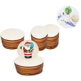 thumbnail image 2 of liuer 100 Piezas Rodajas de Madera Rodajas de Troncos de Madera Natural Rodajas de Madera Natural Redondas Rodajas de árbol sin Terminar 3 mm de Grosor para Centros de Mesa de Boda DIY Decoración de Navidad Rodaja de árbol (5CM/8CM/10CM) Ormromra HFP-0420, 2 of 6