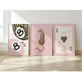 thumbnail image 4 of Hieng Cheetah Trendy Wall Art Preppy Leopard Canvas Print Cheetah Room Wall Decor 8 Ball Poster Y2k Pink Coquette Luxury Print Lucky Aesthetic Fashion Pictures for Bedroom, 4 of 6