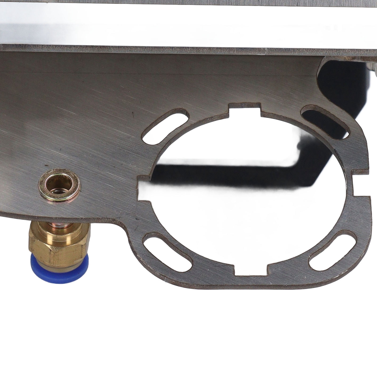 LAZIOEGR Premium Stainless Steel 45 Degree Angle Grinder Stand Precision Tile Chamfer Cutting Bracket Holder Heavy Duty Portable Power Tool Accessory Set with Installation Hardware