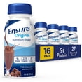 thumbnail image 3 of (2 pack) Ensure Original Nutrition Shake, 9g Protein, Milk Chocolate, 8 fl oz - 16 Pack, 3 of 17