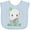 AE-Light Blue, variant on Inktastic Mimi Loves Me Cute Elephant Boys or Girls Baby Bib