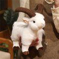 thumbnail image 5 of Lifelike Goat Stuffed Animal Plushie Cute Goat Plush Figure Toys for Girls, Adorable Doll Home Decor, 5 of 16