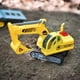 thumbnail image 4 of Transporte de vehículos Maxx Action 17 con excavadora: luces brillantes y sonidos de construcción | Remolque impulsado por fricción | Juego de juguetes de 3 piezas para niños | Camión de construcción, 4 of 5