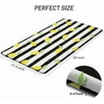 thumbnail image 2 of Kitchen Mats, Lemon Kitchen mats for Floor, Anti Fatigue Mats for Kitchen Floor Cushioned, Non Skid Washable Memory Foam Kitchen Rugs and Mats for Bedroom, Office, Sink, Laundry 17.3*29 Inches, 2 of 6