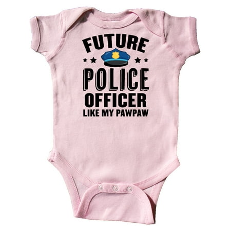 

Inktastic Future Police Officer Like My Pawpaw Gift Baby Boy or Baby Girl Bodysuit