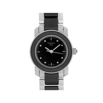 New Tissot T-Trend 28mm Steel Ceramic Diamond Quartz Watch T064.210.22.056.00