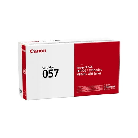 Canon - 057 Standard Capacity Toner Cartridge - Black