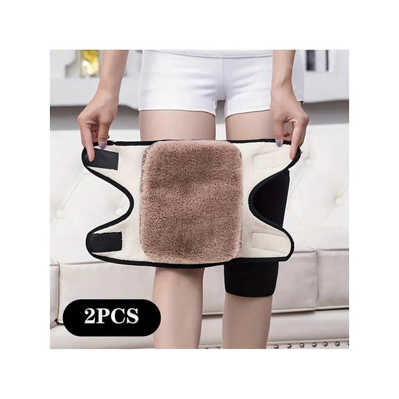 2 Pieces Non-Slip Knee Support Brace - Elastic Knee Sleeve For Fitness, Exercise, Joint Pain Relief - Comfortable & Durable Knee Protection