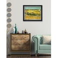 thumbnail image 2 of DECORARTS The Harvest by Van Gogh Framed Print 20x16" Art on Cotton Canvas Solid Wood Frame Giclee Print 23.25x19.25" Framed Size Wall Decor Artwork, 2 of 6