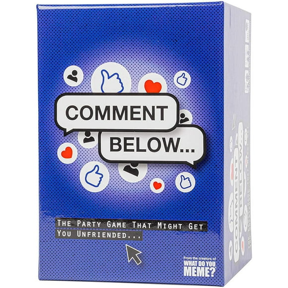 Comment Below Adult Party Jeu by What Do You Meme?