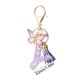 thumbnail image 2 of Llavero personalizado de 26 letras con colgante de mariposa y borla | Iniciales de resina con brillo de diamante | Diseño degradado para mochilas, llaves y accesorios, 2 of 5