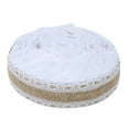 thumbnail image 2 of 2 Rolls 5m Retro Linen Lace Ribbon, Perfect for Wedding, Party DIY Decor Accessories, 2 of 8