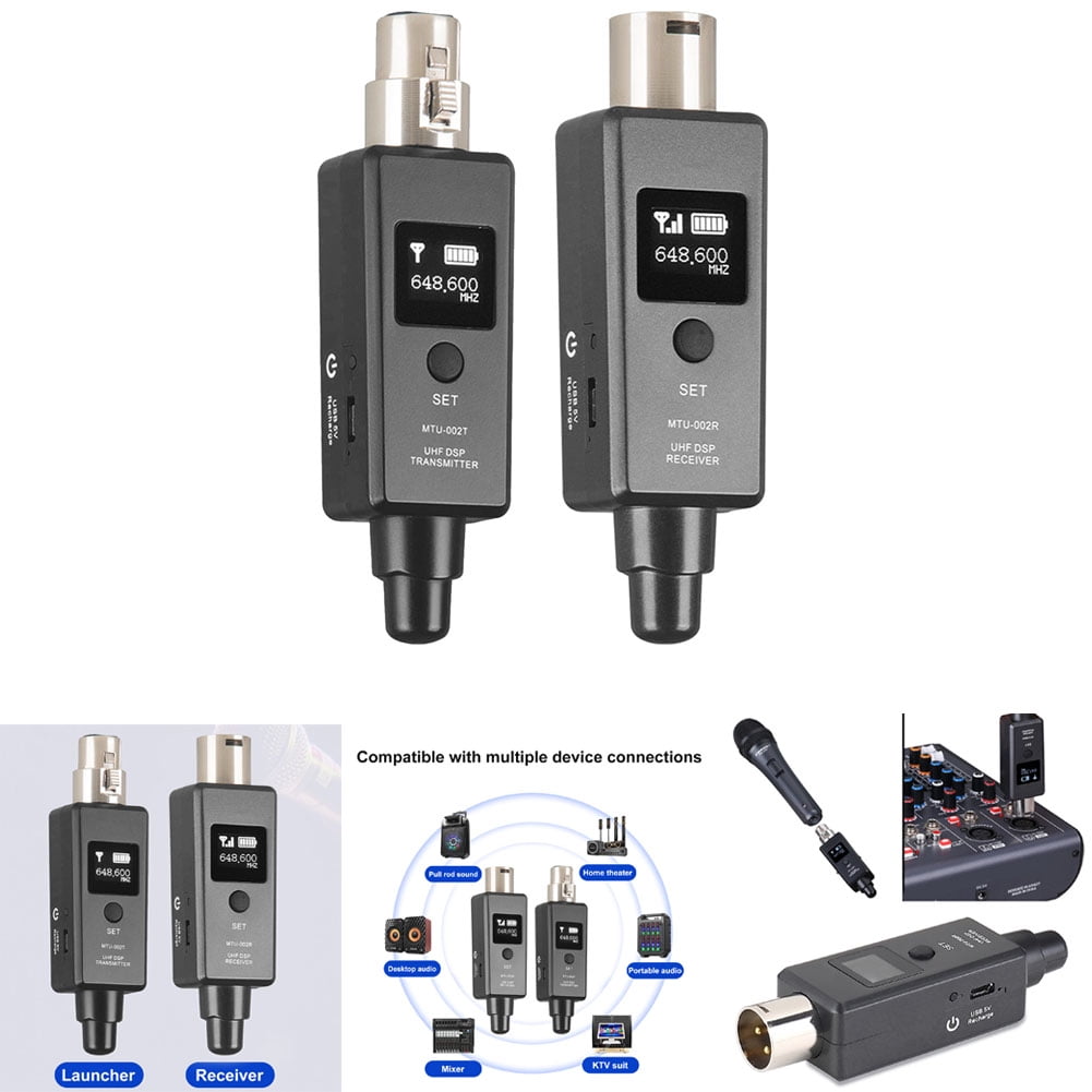 Cheers.US Wireless Microphone Wireless Wireless for Microphone Audio