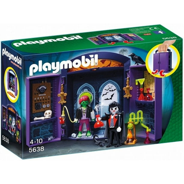 Playmobil 5638 City Action Haunted House Play Box Walmart